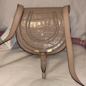 Chloe Mini Marcie Saddle Crossbody